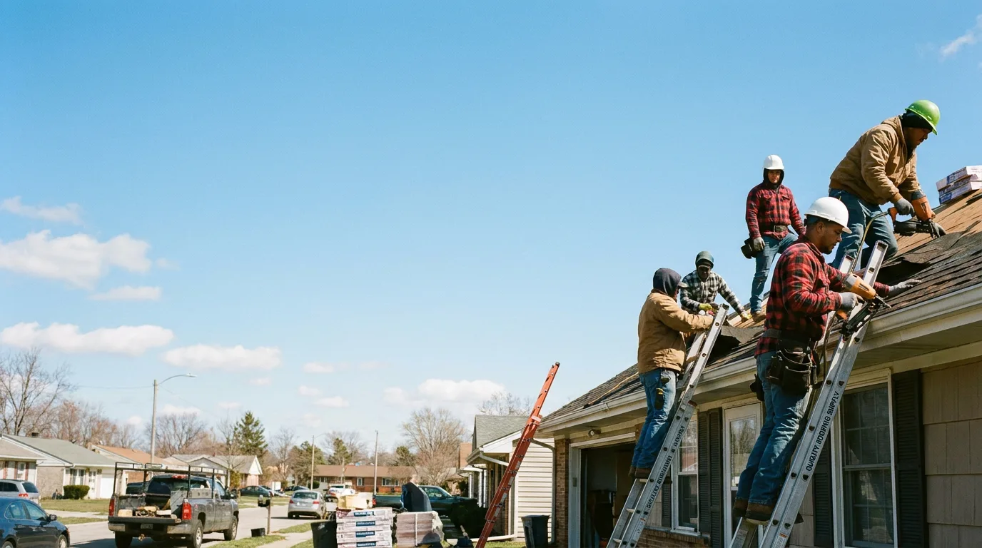 Roofing in Webster Groves, MO near me